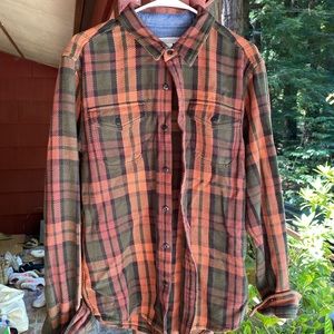 Outerknown Blanket Flannel Button Down Shirt